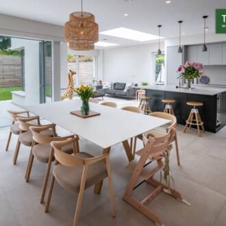 Triple Glazed VELFAC Aluwood Windows Dublin